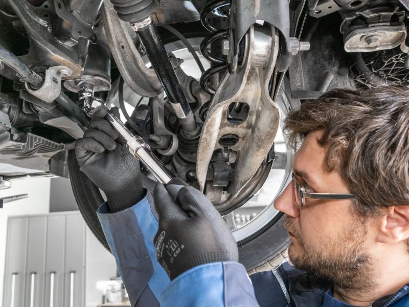 veržliaraktis su keičiamais antgaliais - V6612N VIGOR