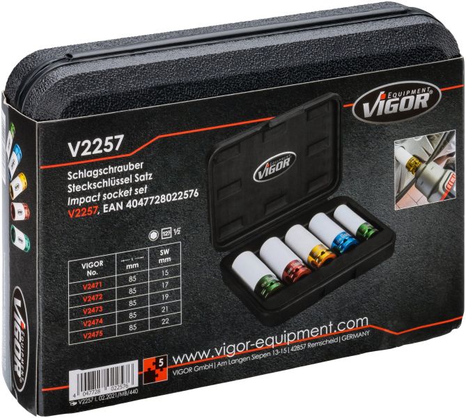 Power Socket Set - V2257 VIGOR