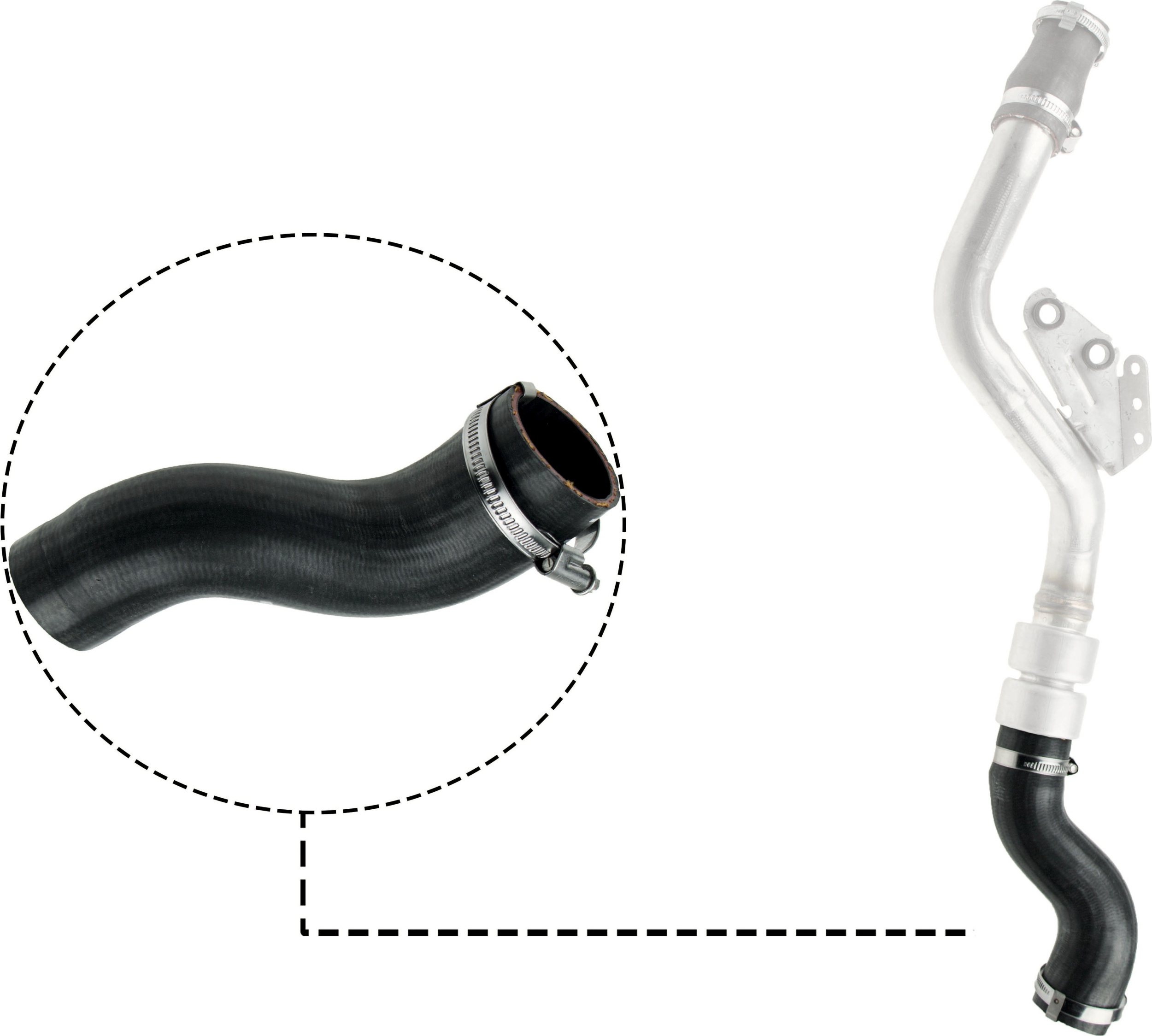 Charger Air Hose - R14231 RAPRO