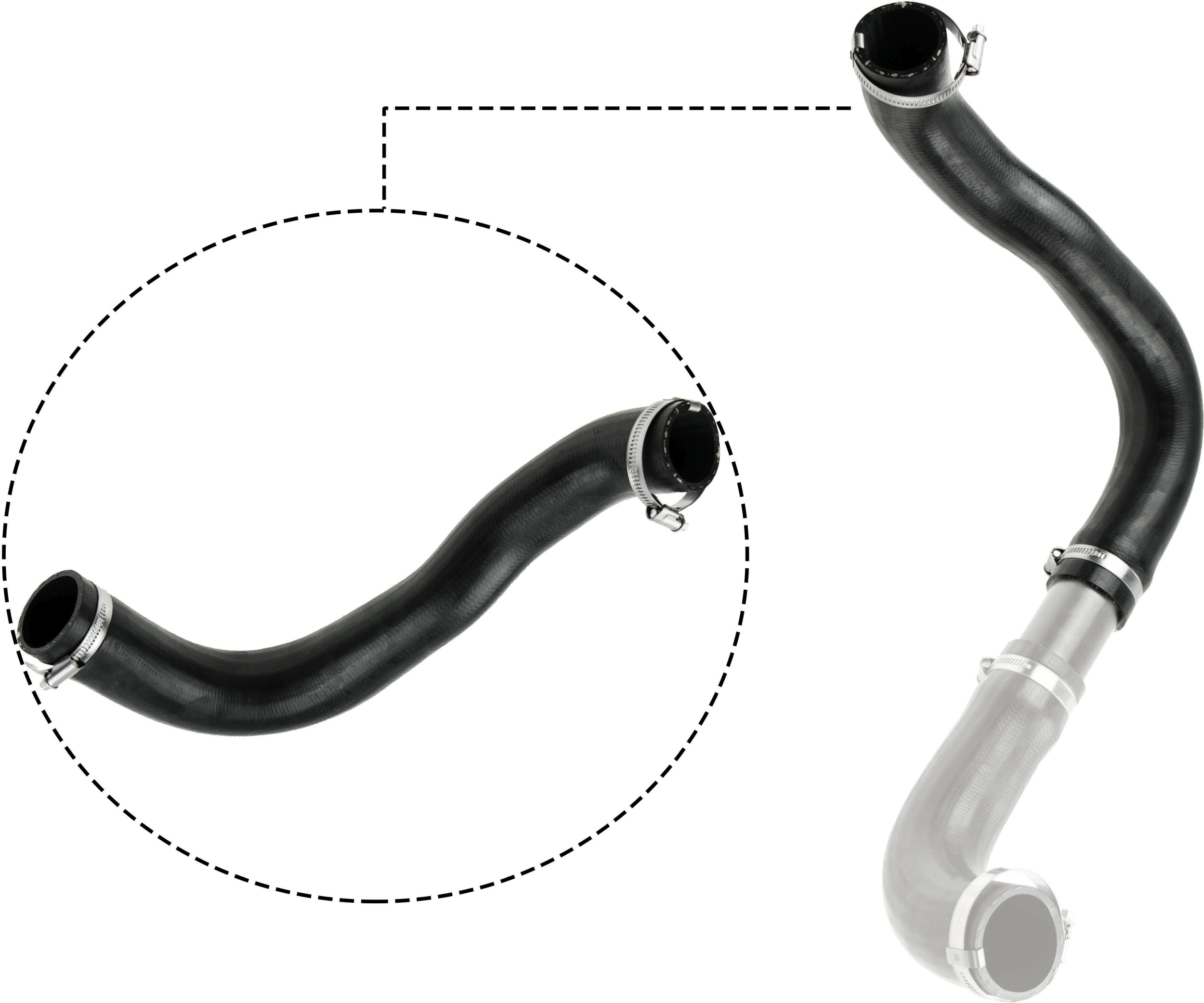 Charger Air Hose - R16274 RAPRO