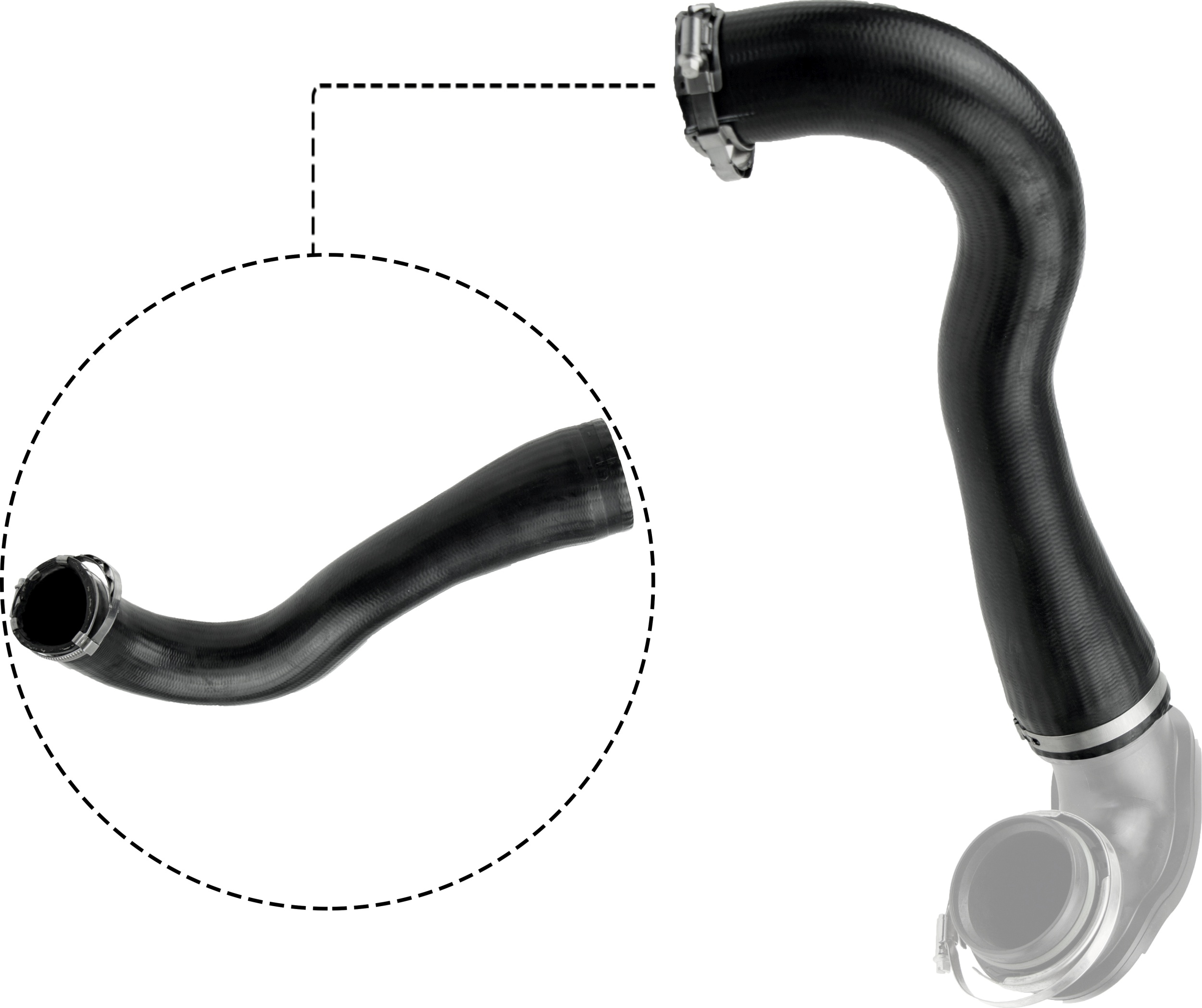 Charger Air Hose - R18495 RAPRO