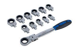 Комплект трещоточных ручек гайковерта - 8872 LASER TOOLS