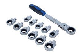 Комплект трещоточных ручек гайковерта - 8872 LASER TOOLS