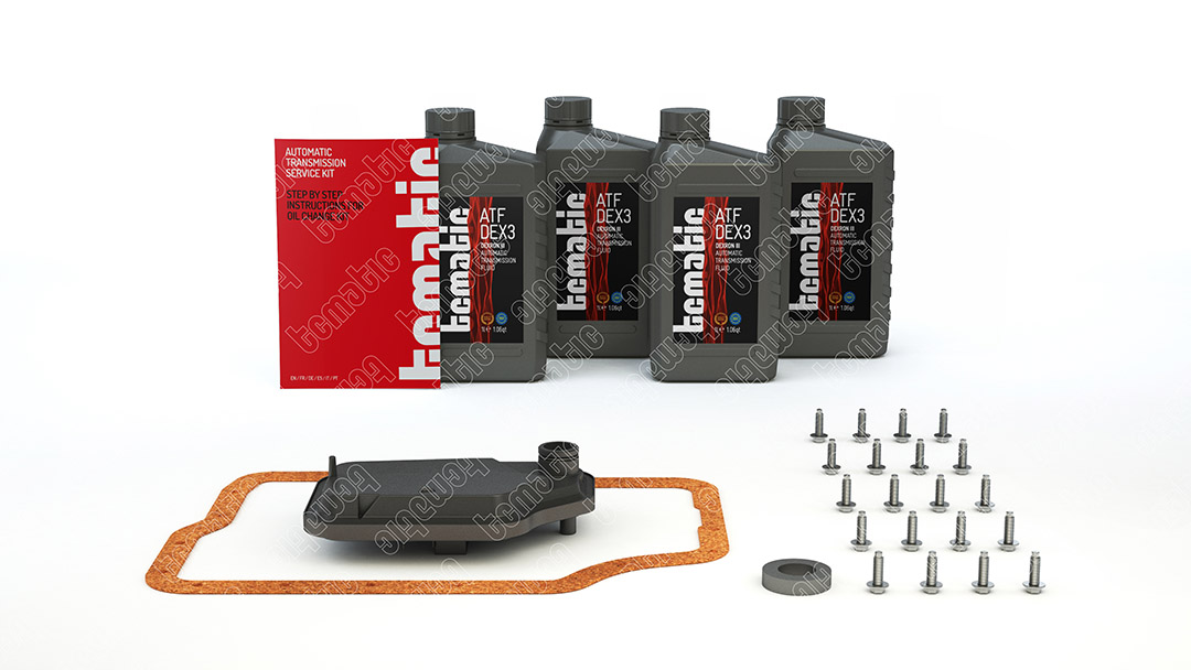 Parts Kit, automatic transmission oil change - 105.103.0001 TCMATIC