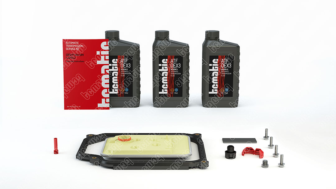 Parts Kit, automatic transmission oil change - 105.106.0002 TCMATIC