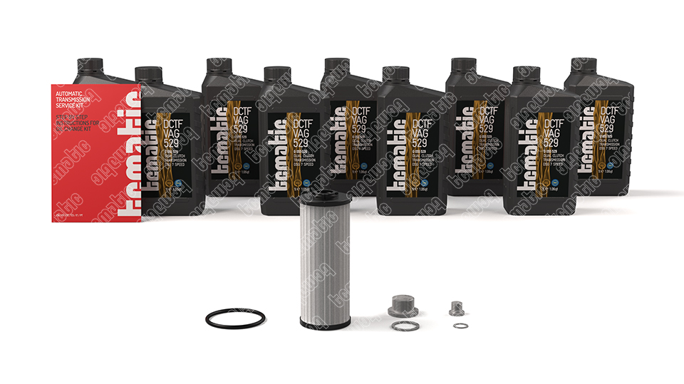 Kit componenti, Cambio olio-Cambio automatico - 105.106.2012 TCMATIC