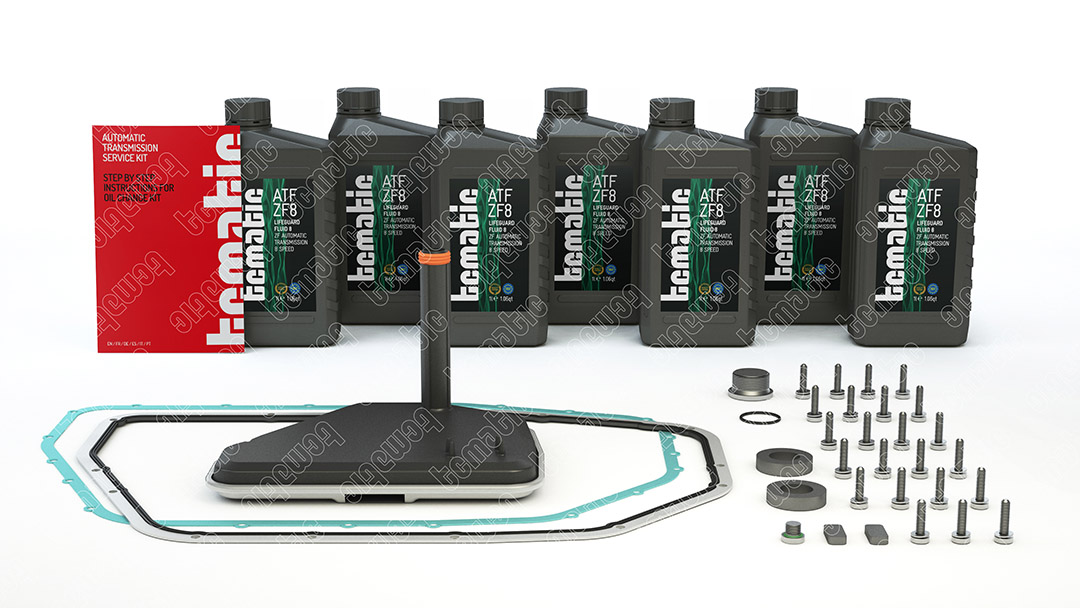 Parts Kit, automatic transmission oil change - 105.111.0013 TCMATIC