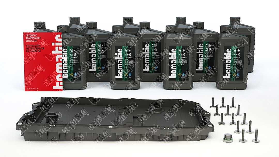 Parts Kit, automatic transmission oil change - 105.111.2018 TCMATIC