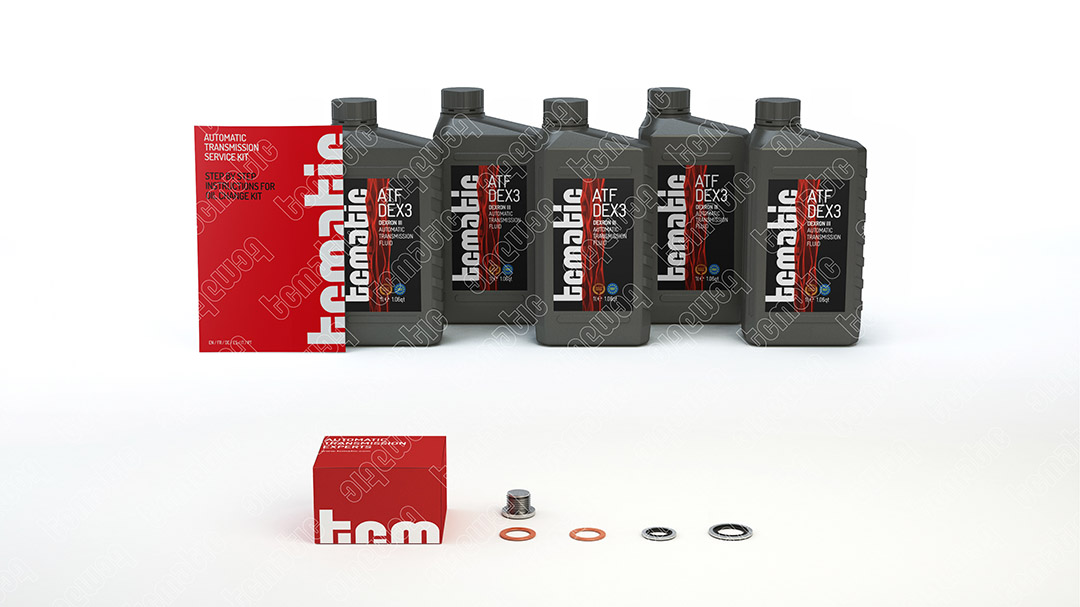 Parts Kit, automatic transmission oil change - 105.118.0001 TCMATIC