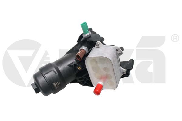 Oil Cooler, engine oil - 11151777801 vika