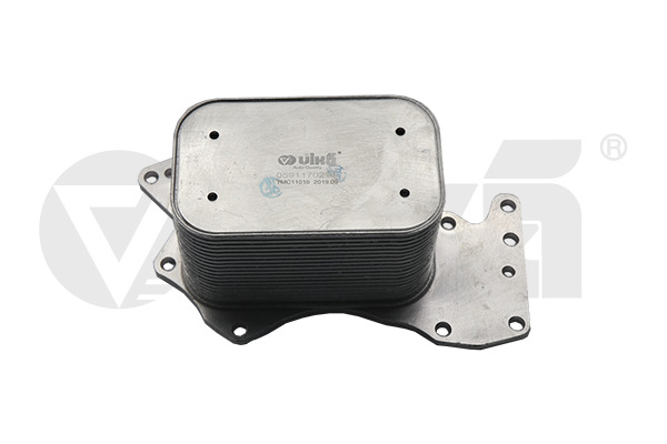Oil Cooler, engine oil - 11171698701 vika
