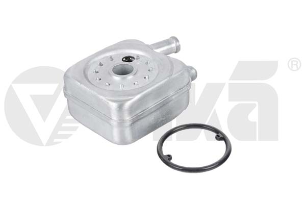 Oil Cooler, engine oil - 11171701701 vika