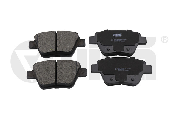 Brake Pad Set, disc brake - 66980828201 vika