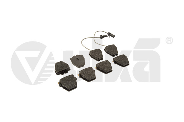 Brake Pad Set, disc brake - 66981693701 vika