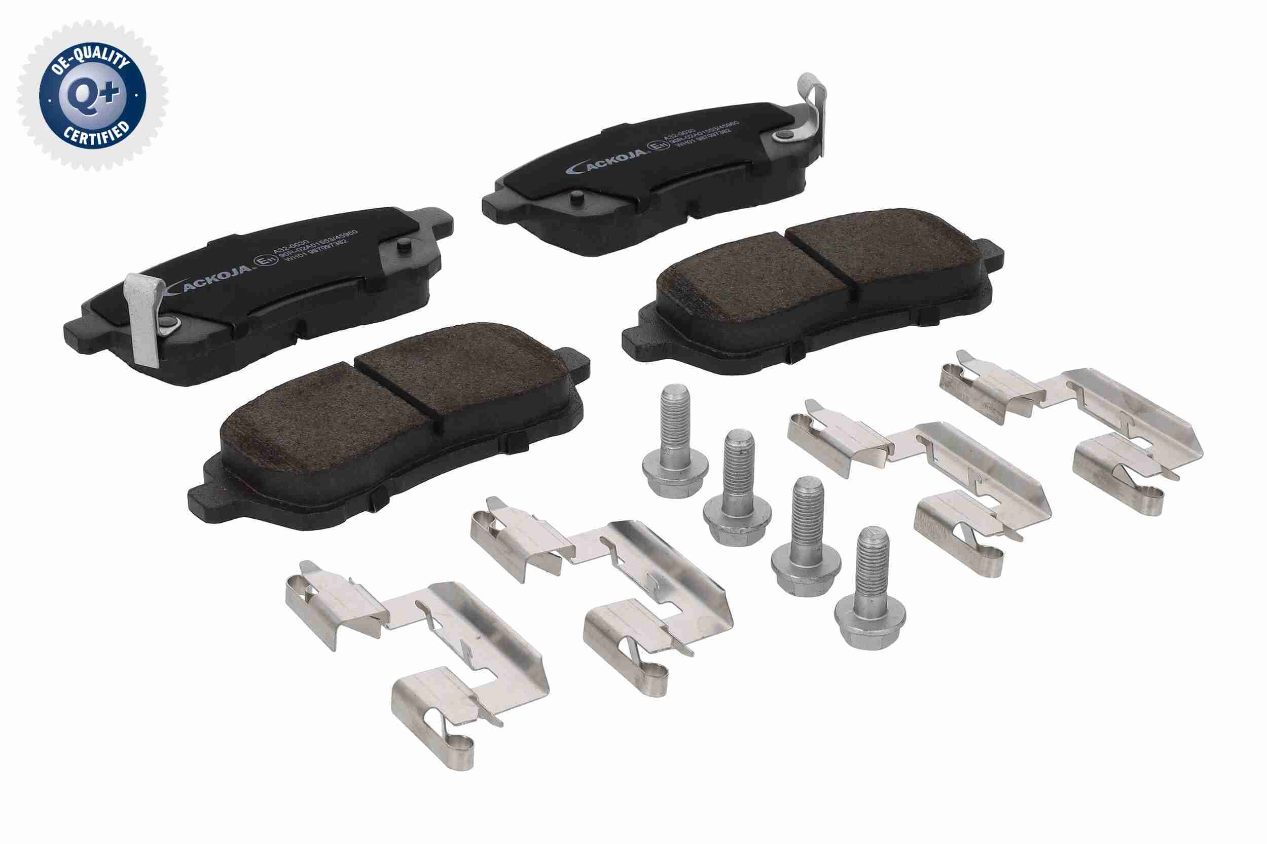 Brake Pad Set, disc brake - A32-0030 ACKOJA