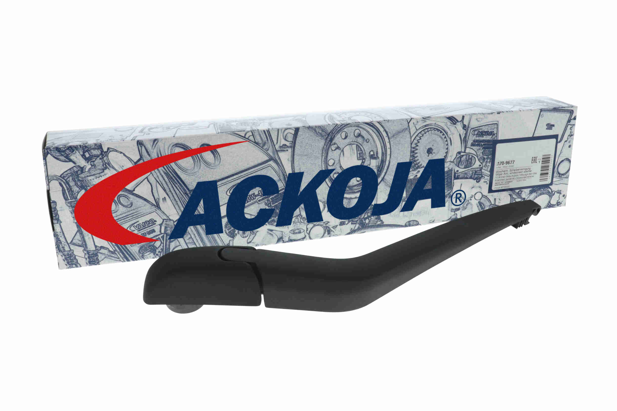 Wiper Arm, window cleaning - A70-9677 ACKOJA