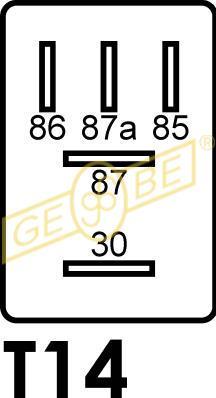 Sensore-NOx, Catalizzatore-NOx - 9 3784 1 GEBE
