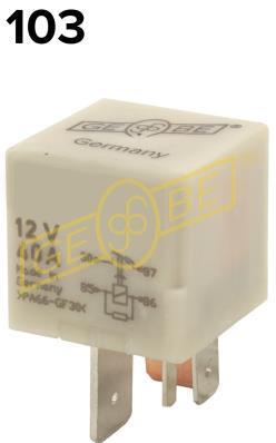 Relay, glow plug system - 9 9413 1 GEBE