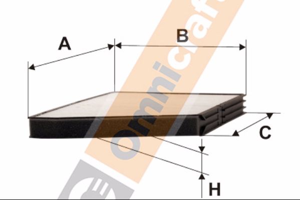 Filter, interior air - 2135452 Omnicraft