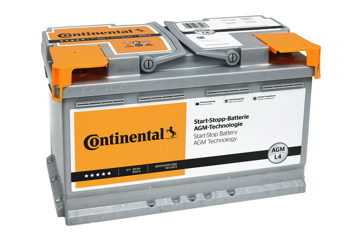 Starter Battery - 2800012007280 CONTINENTAL