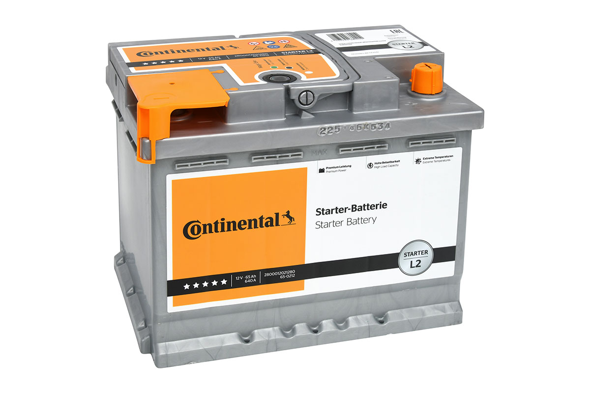 Batteria avviamento - 2800012021280 CONTINENTAL