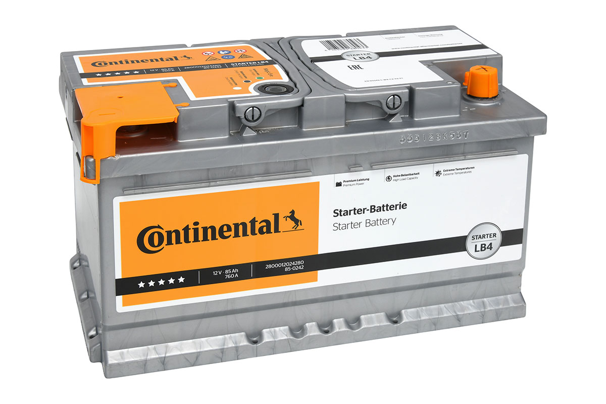 Batteria avviamento - 2800012024280 CONTINENTAL