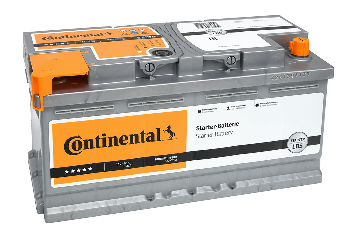 Batteria avviamento - 2800012025280 CONTINENTAL