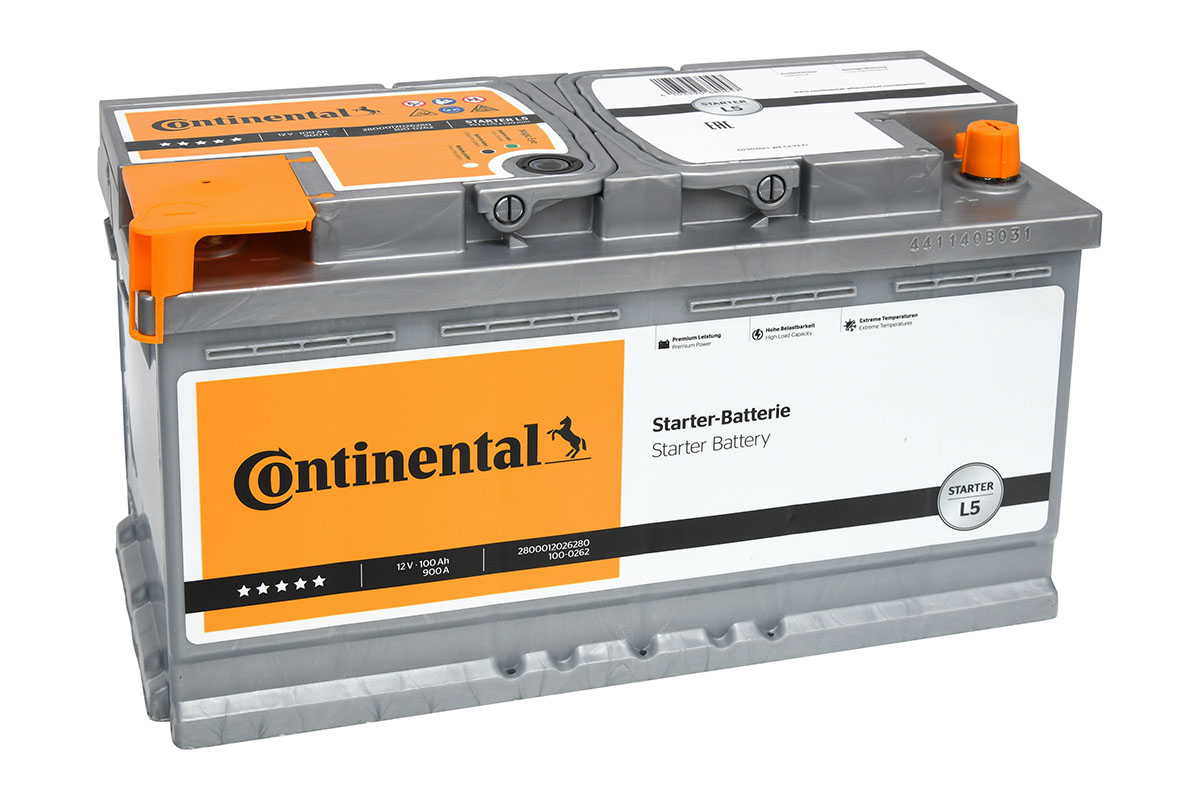 Batteria avviamento - 2800012026280 CONTINENTAL