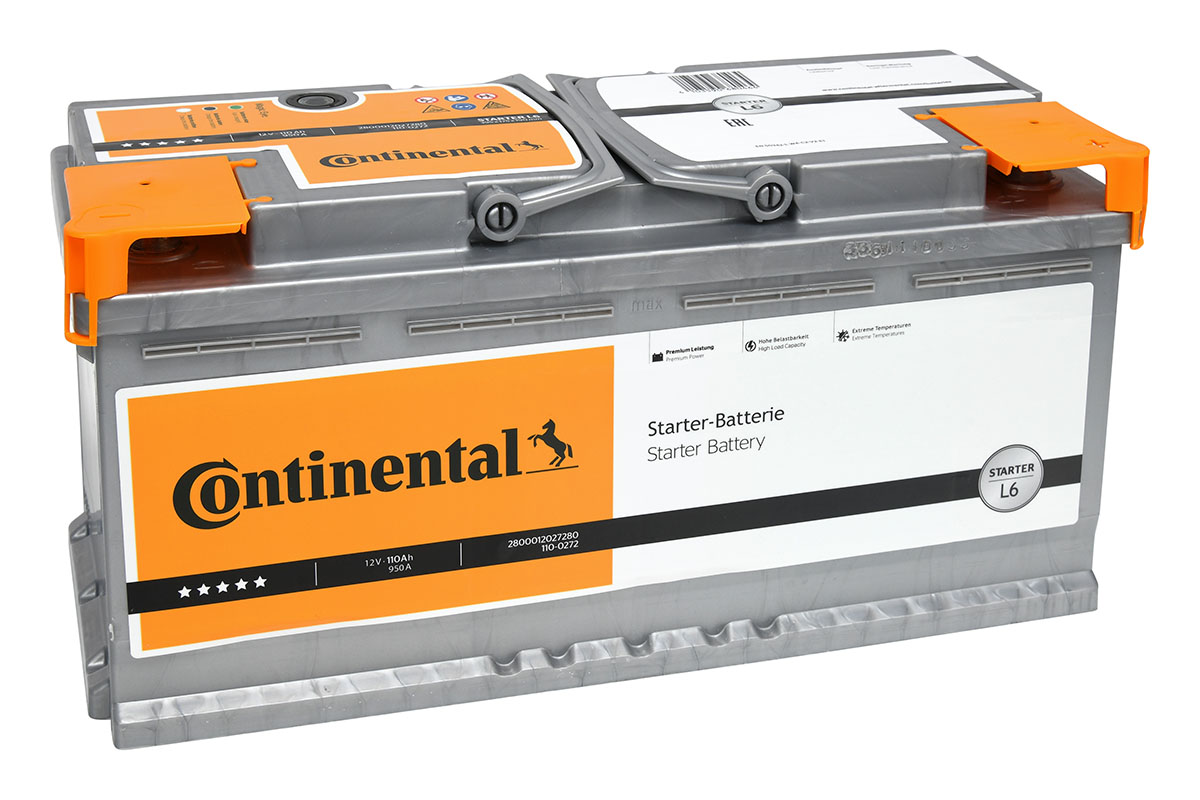 Batteria avviamento - 2800012027280 CONTINENTAL