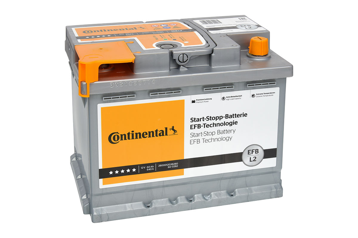 Batteria avviamento - 2800012038280 CONTINENTAL