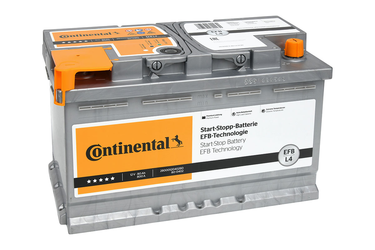 Batteria avviamento - 2800012040280 CONTINENTAL