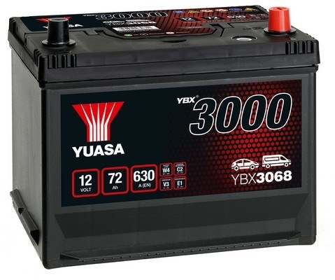 starterio akumuliatorius - YBX3068 YUASA