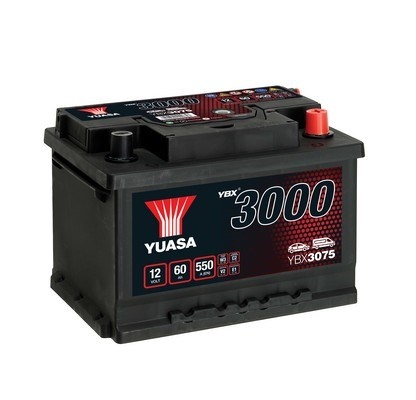 starterio akumuliatorius - YBX3075 YUASA