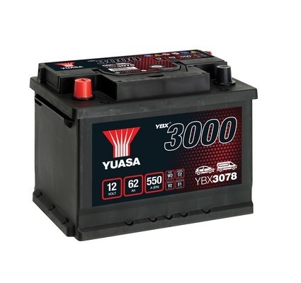Starter Battery - YBX3078 YUASA