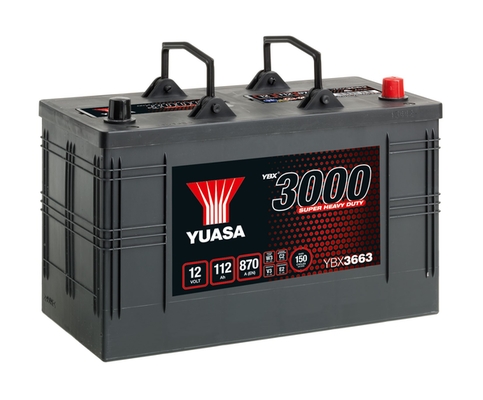 Starter Battery - YBX3663 YUASA