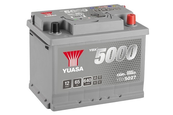 starterio akumuliatorius - YBX5027 YUASA