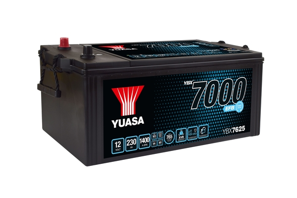 starterio akumuliatorius - YBX7625 YUASA