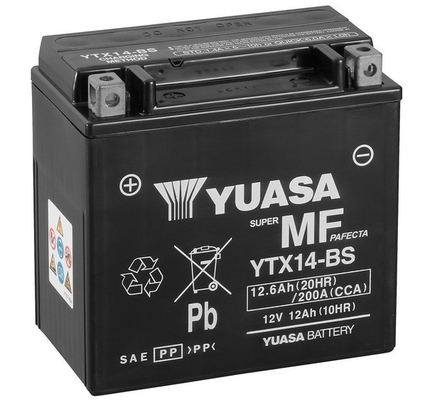 Starter Battery - YTX14-BS YUASA