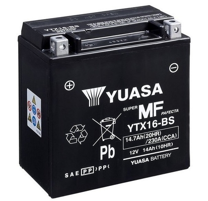 Starter Battery - YTX16-BS YUASA