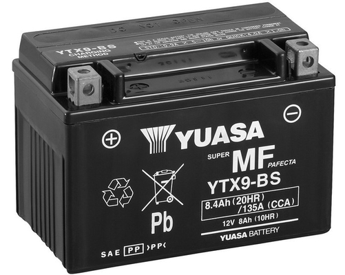 Starter Battery - YTX9-BS YUASA