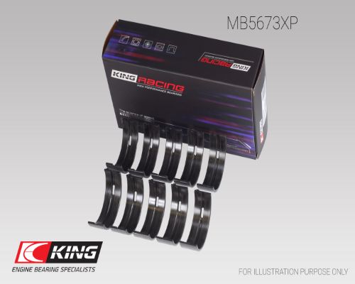 Crankshaft Bearing Set - MB5673XP KING