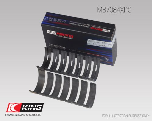 Crankshaft Bearing Set - MB7084XPC KING