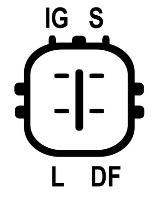 Alternator - LRA03121 LUCAS