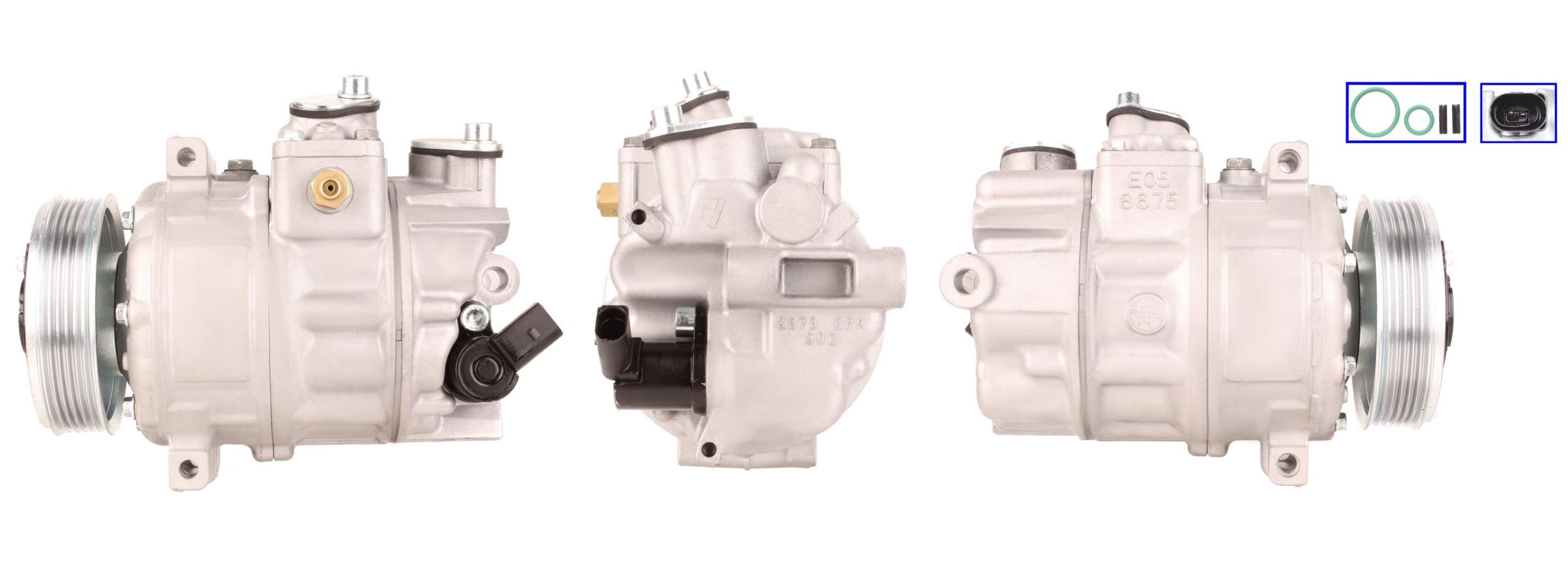 Compressor, air conditioning - ACP222 LUCAS