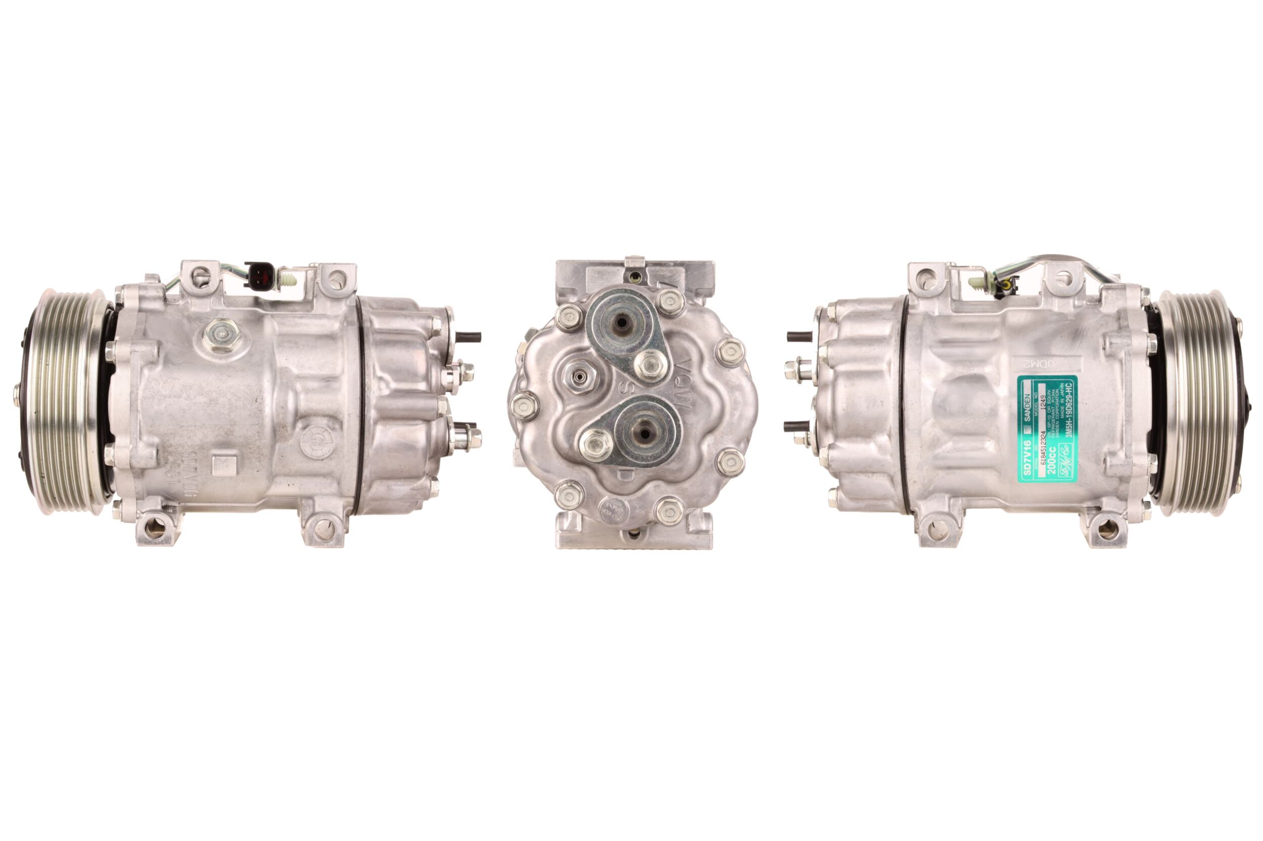 Compressor, air conditioning - ACP344 LUCAS