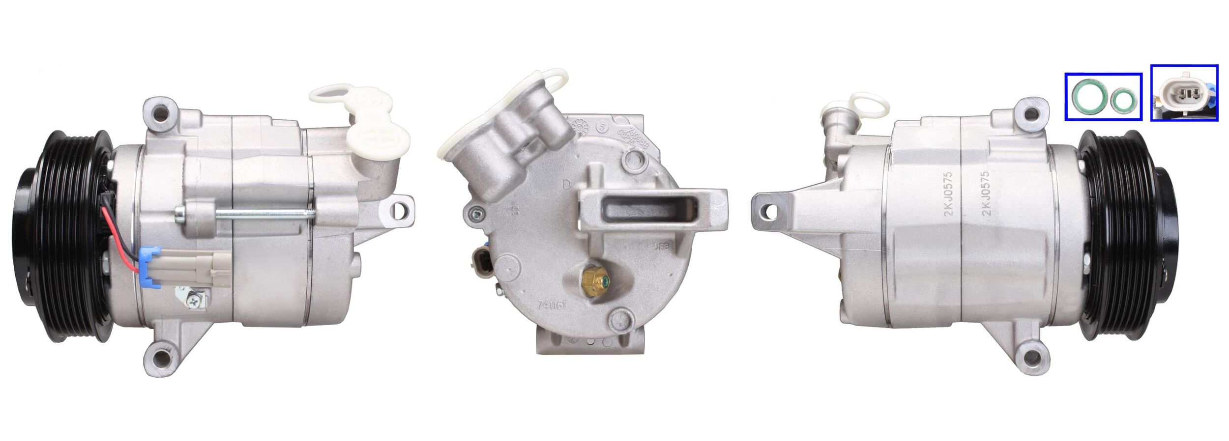 Compressor, air conditioning - ACP01112 LUCAS