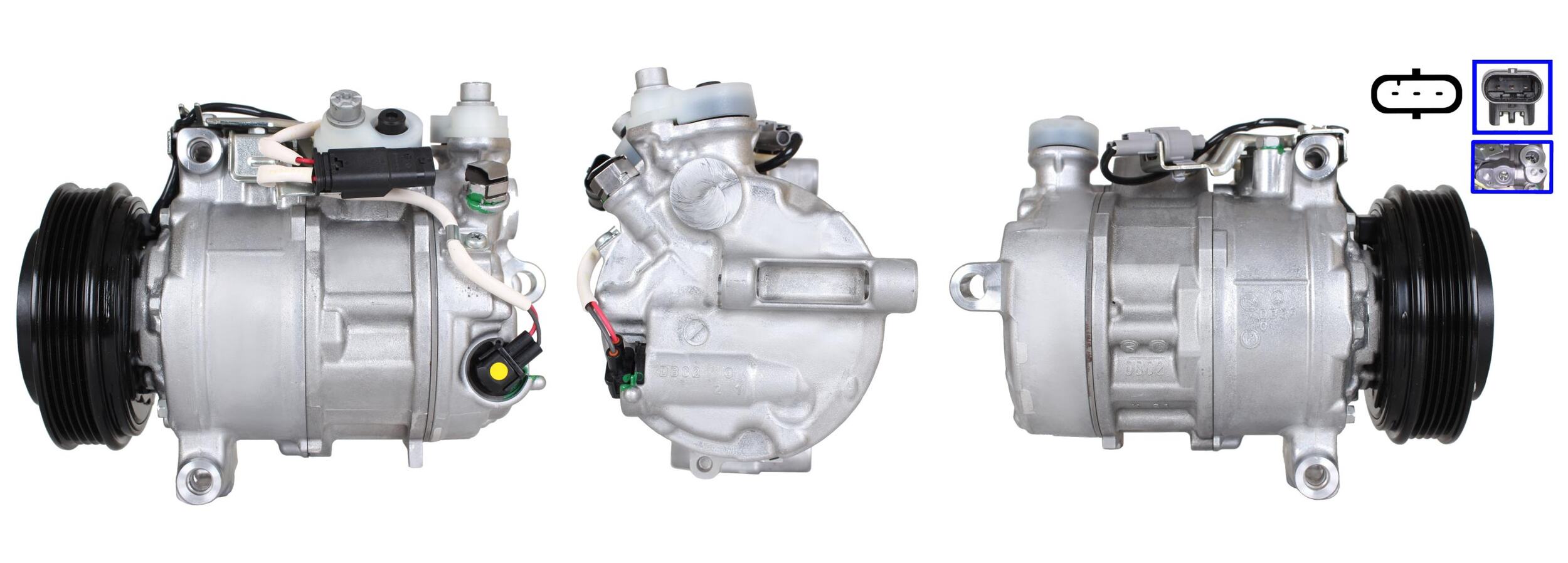 Compressor, air conditioning - ACP01188 LUCAS