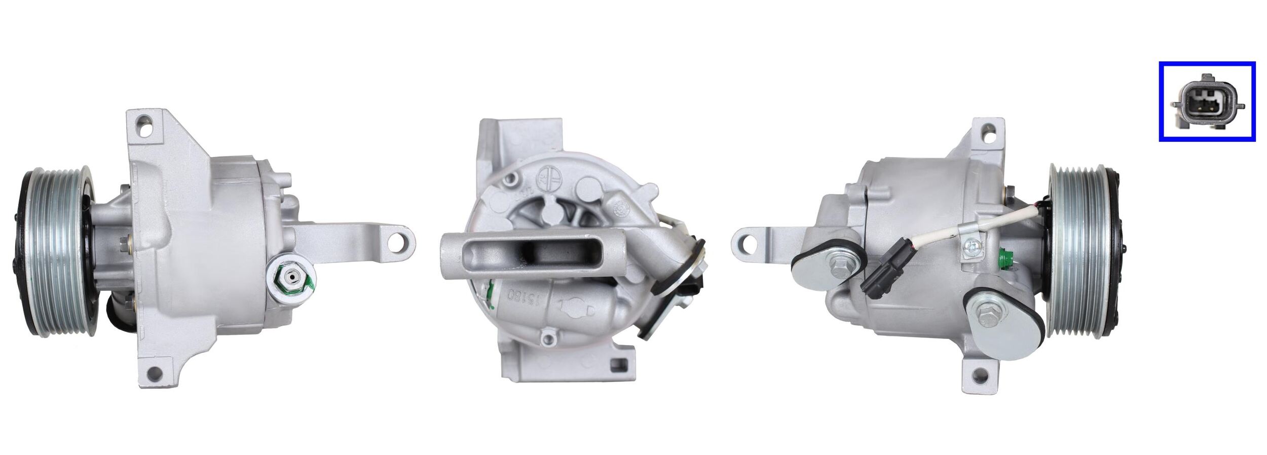 Compressor, air conditioning - ACP01121 LUCAS