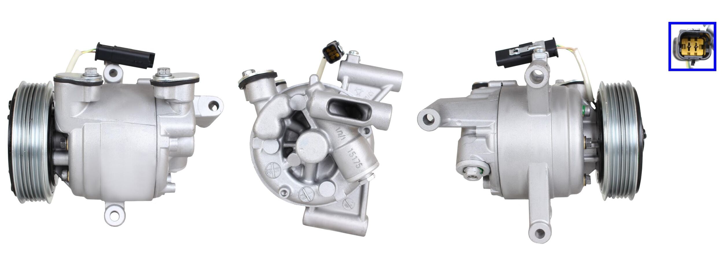 Compressor, air conditioning - ACP01123 LUCAS