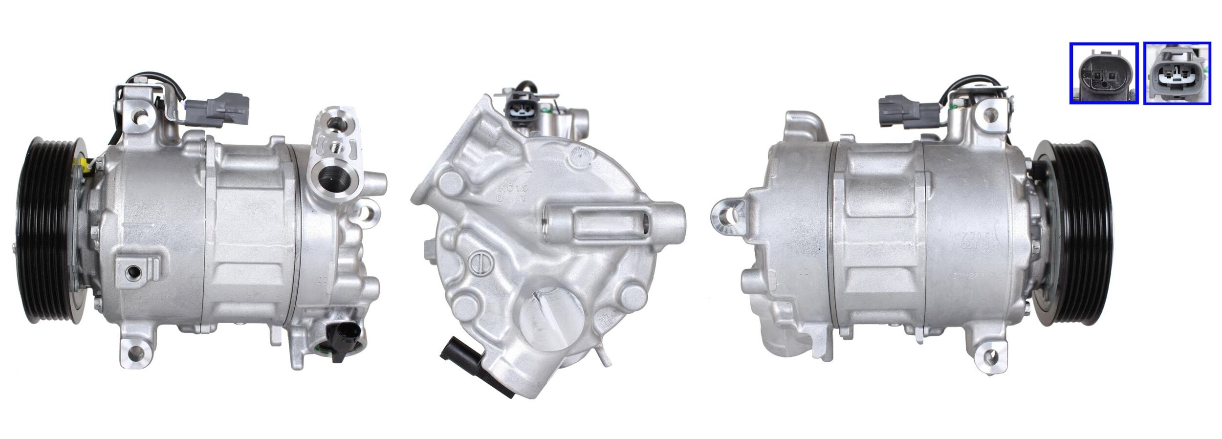 Compressor, air conditioning - ACP01166 LUCAS